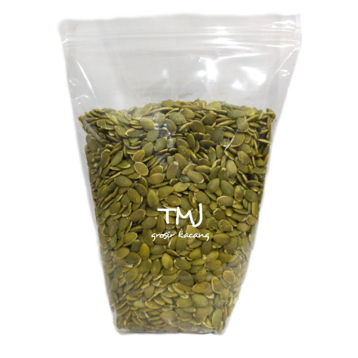 

Ready Stok PUMPKIN SEED / BIJI LABU MENTAH 500 gr Serba Murah