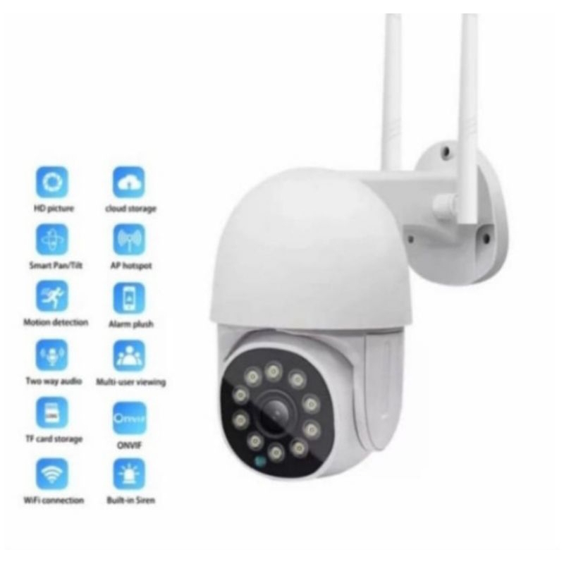 IP CAMERA CCTV OUTDOOR V380 WIRELESS MP HD PTZ SPEED DOME V380PRO