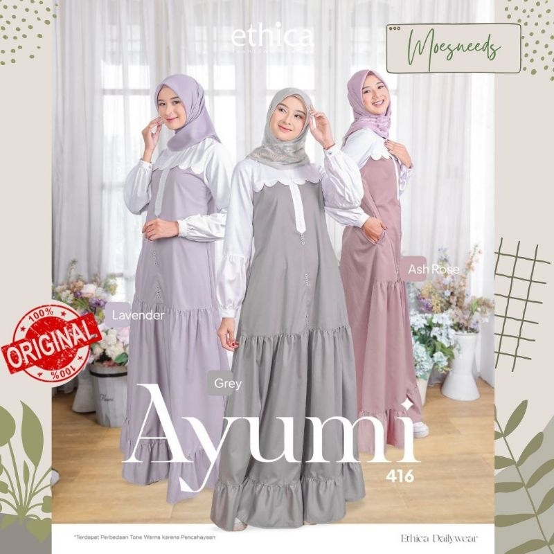 ETHICA Gamis Wanita Kekinian Ayumi 416