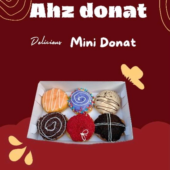 Donat susu mini isi 6 pcs