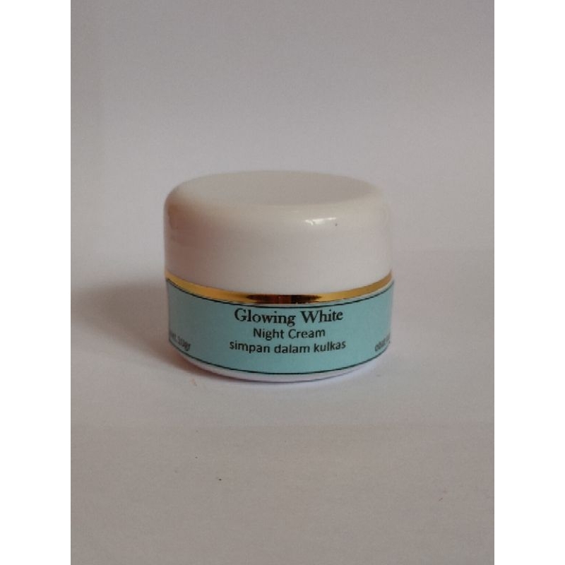 NIGHT CREAM GLOWING WHITE CREAM MALAM GLOWING WHITE