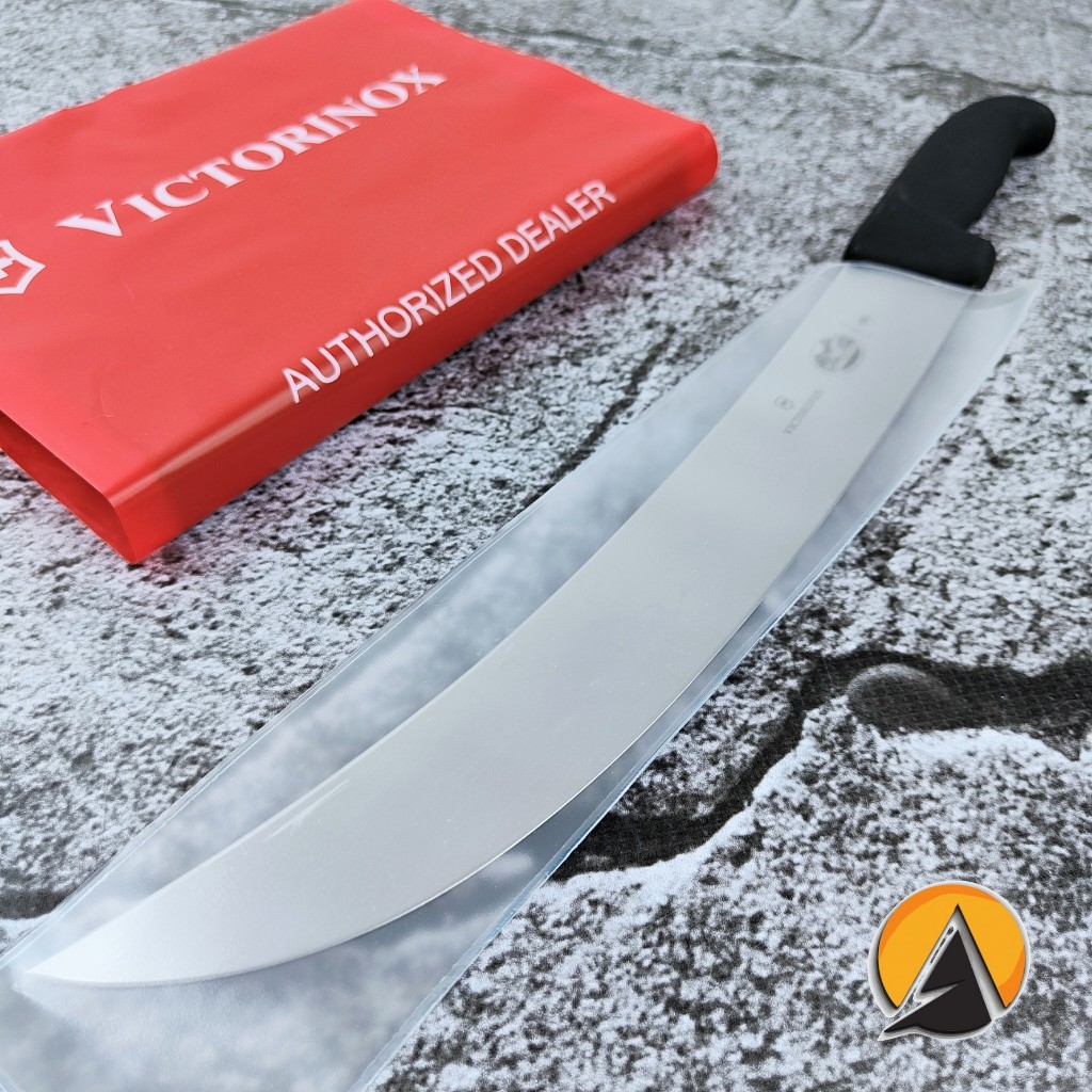 Butcher knife pisau sembelih victorinox cimeter 31 cm original swiss 5.7303.31