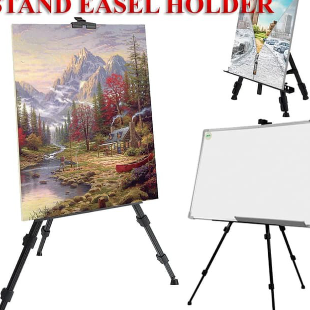 

Seller Stand Lukis Standar Holder Papan Kanvas Lukisan Easel Melukis Standing