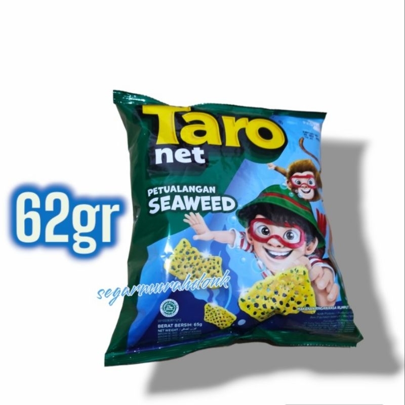 

Taro Net Seaweed 62 gram Rasa Rumput Laut