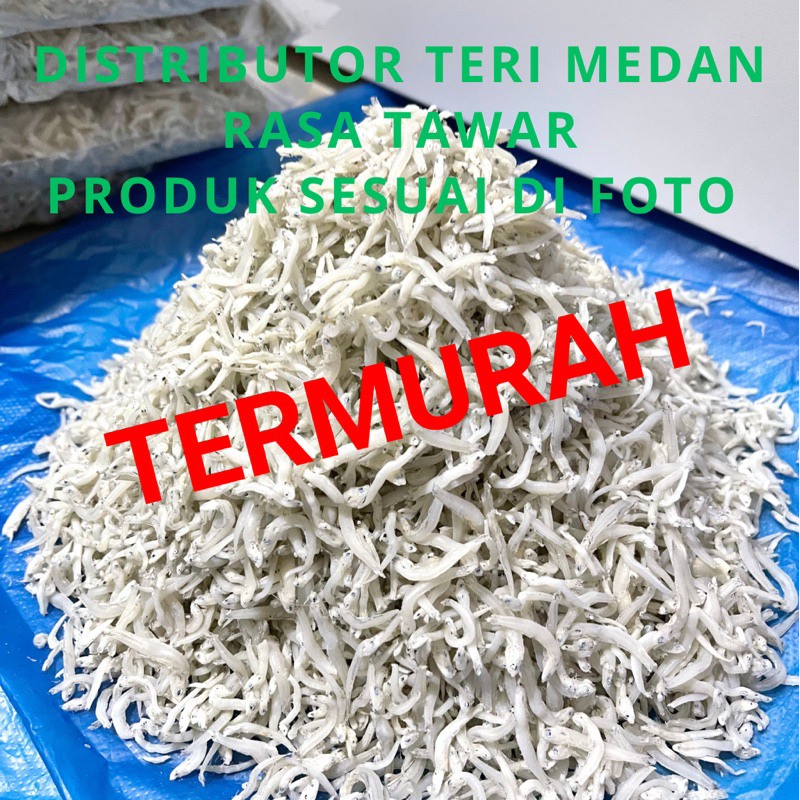 

PREMIUM TERMURAH IKAN TERI NASI MEDAN 1KG KUALITAS SUPER PREMIUM