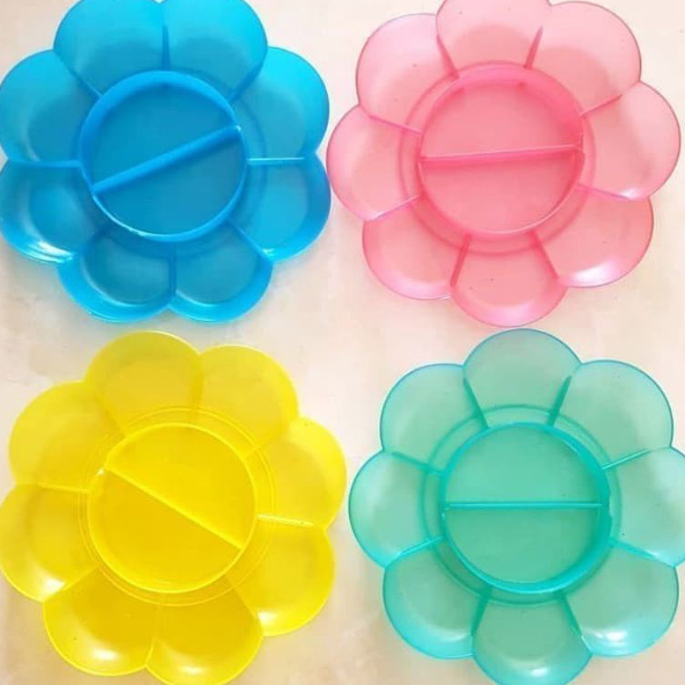 

Terbatas Piring cat air/palet cat/tempat cat air ( 1pak/12pcs ) Harga Promo