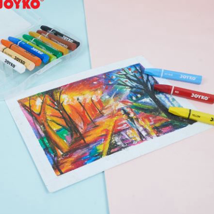 

Terlaris KRAYON TITI 24 WARNA OIL PASTEL / CRAYON JOYKO 24 W