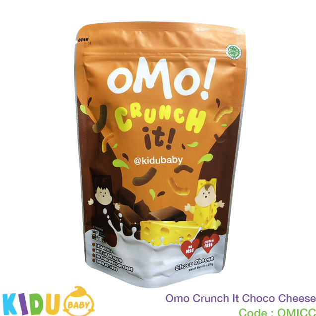 

♪↔✴❆ Snack Bayi / Cemilan Anak Omo Crunch It Kidu Baby
