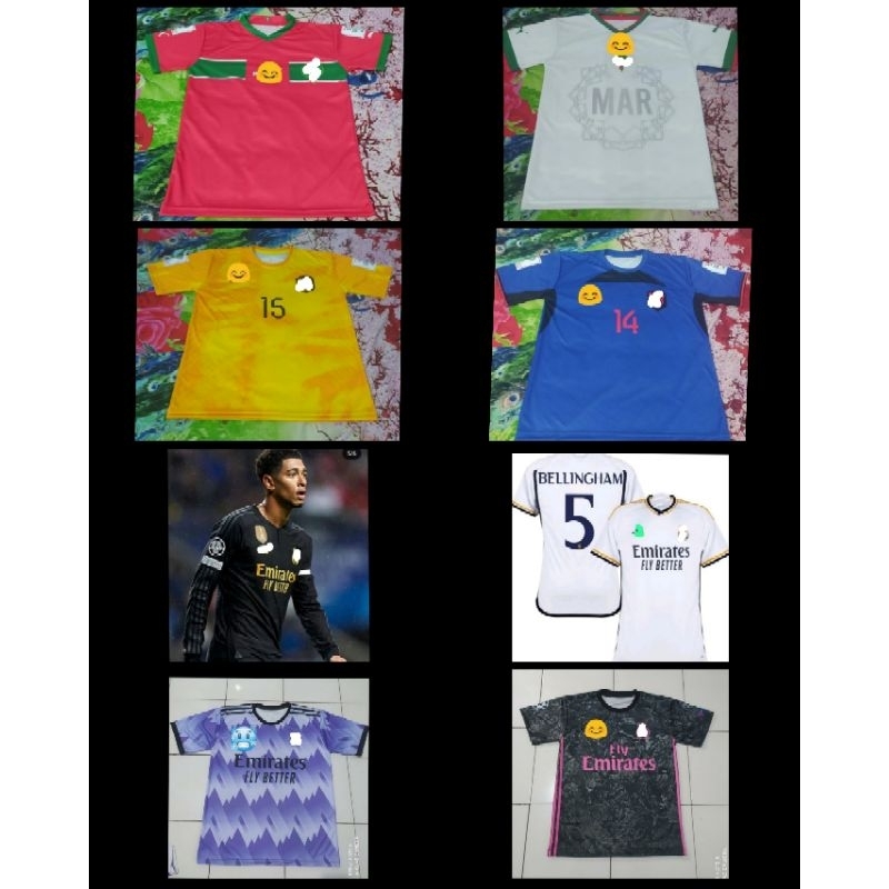 Jersey Belanda 2022 Home Away/Jersey Marocco 2022/Jersey Maroko 2022/Jersey Madrit 2023 Home Third/J