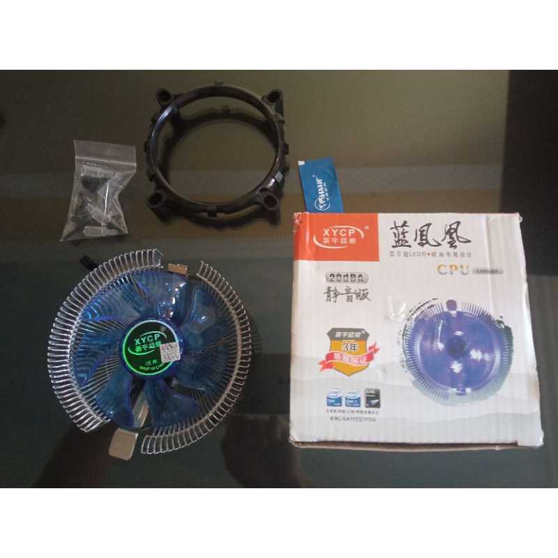 Fan processor/cooler processor+ LED. support intel & amd