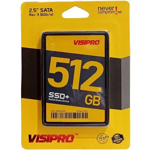Ssd Visipro 512gb Sata