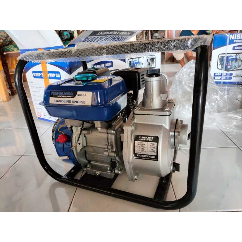 Mesin Alkon  Pompa Air Sawah Irigasi Sedot Banjir Ngp Nishikawa