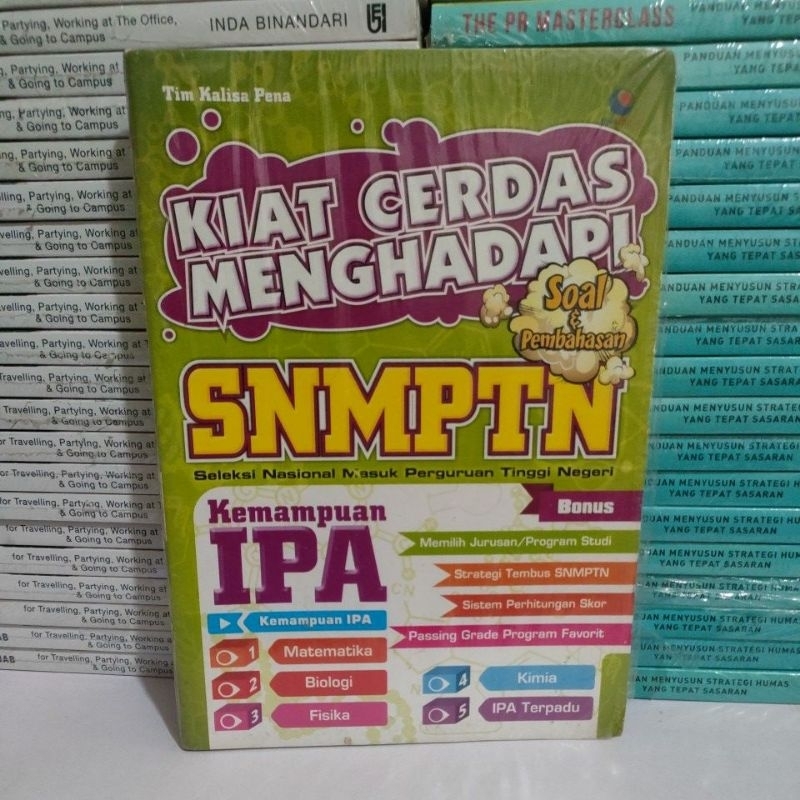 Buku Super Murah - Buku Kiat Cerdas Menghadapi Soal & Pembahasan SNMPTN