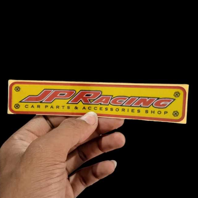 stiker printcut  jp racing stiker keren