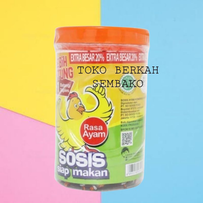 

Sosis SO NICE Rasa Ayam Siap Makan -1 TOPLES