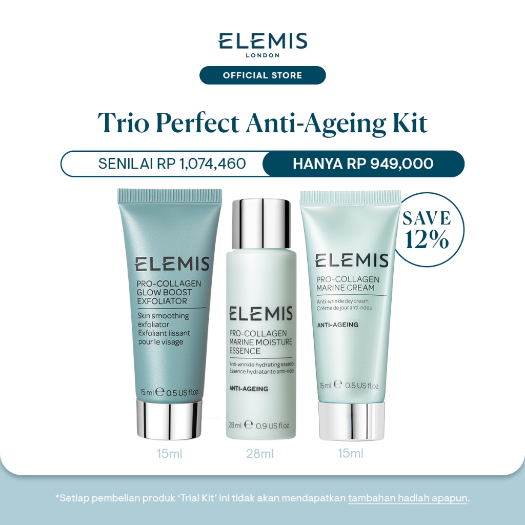 Elemis - Trio Perfect Anti Ageing Kit (Paket Perawatan Wajah)