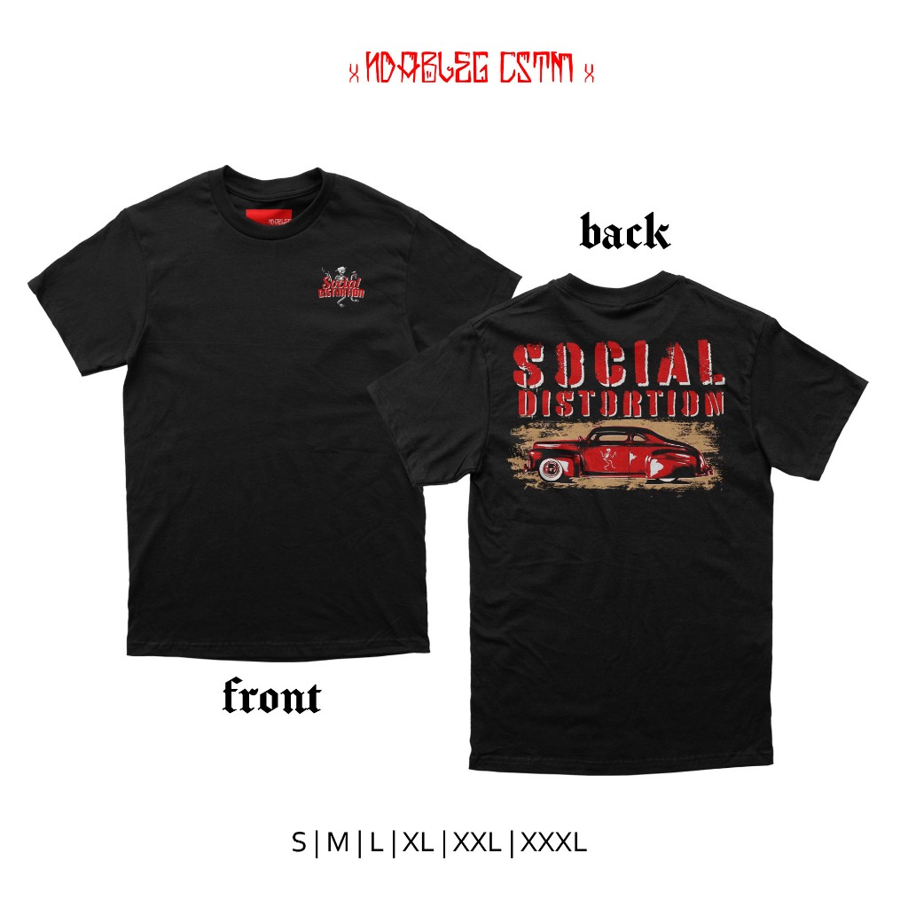 kaos band social distortion tshiert social distortion combed 24s