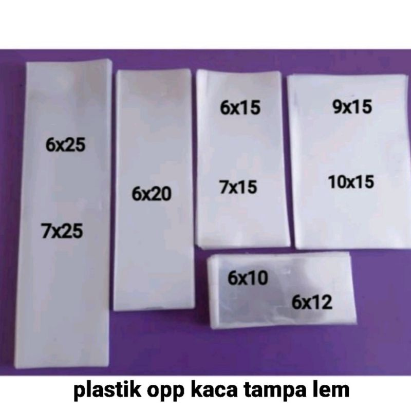 

Plastik Opp Plastik Kaca bening plastik aksesoris Souvenir 100 Gram