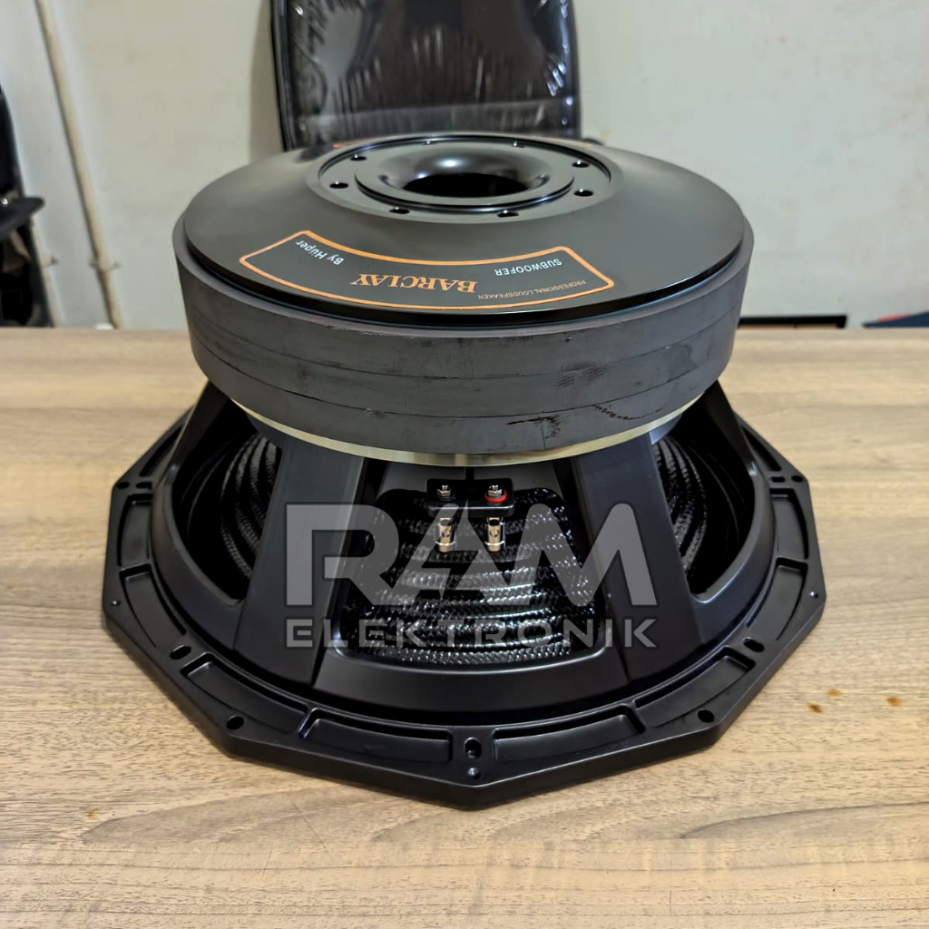 Speaker Komponen 18 Inch Barclay B18CR3300 Khusus Balap 3 Triple Magnet Original