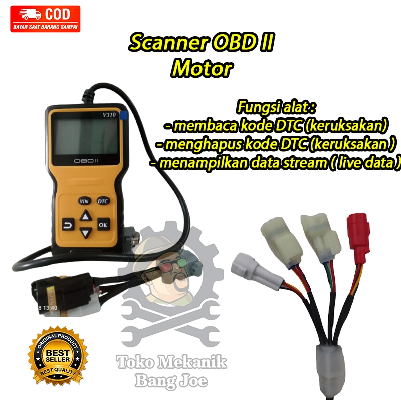 Alat scener obd 2 motor injeksi