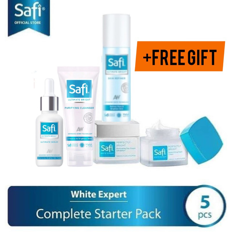 SAFI WHITE EXPERT PAKET ISI 5 (ULTIMATE SERUM)