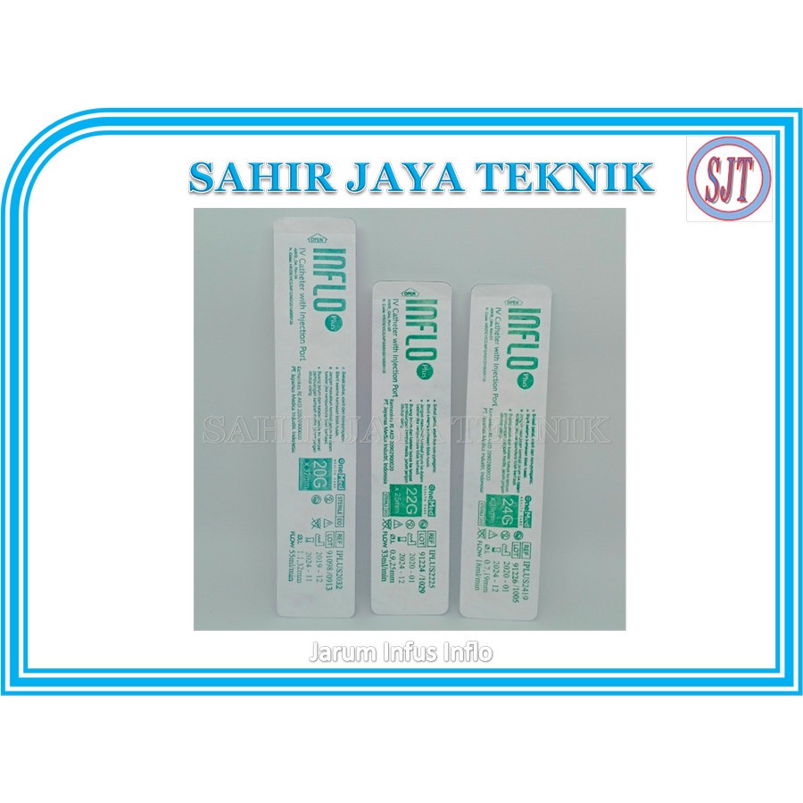 Inflo Plus 24G Inflo Plus 22G Inflo Plus 20G Inflo Plus Onemed Harga Per Pcs