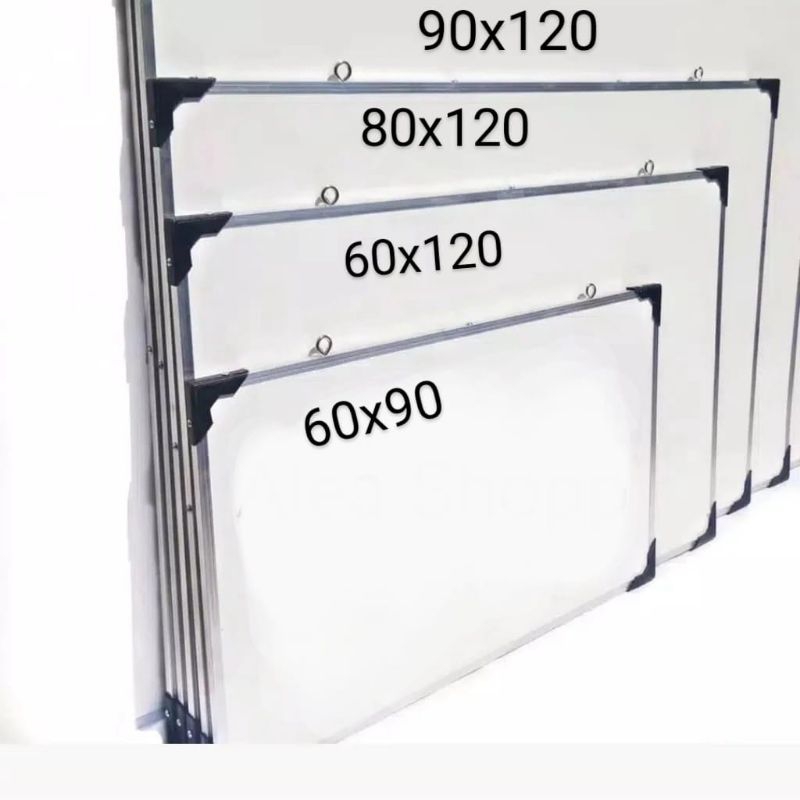 

Promo papan tulis whiteboard dinding dari uk 60*90, 60*120, 80*120, 90*120 bonus sepido dan penghapus