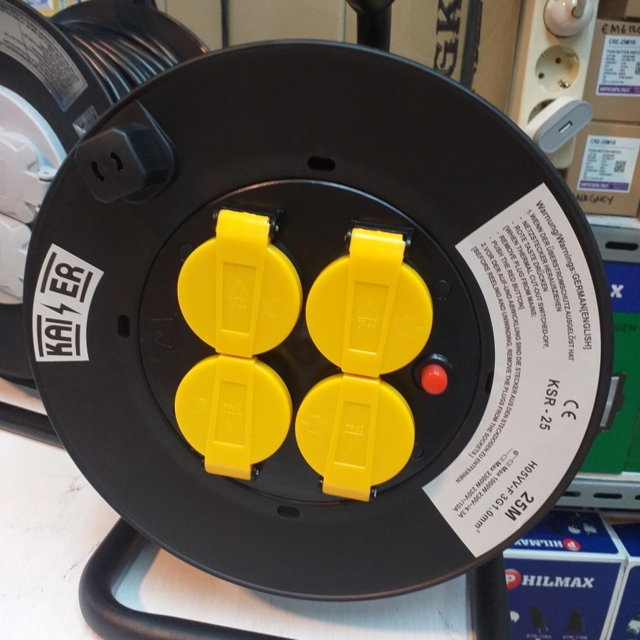 cable roll 25m kaiser gulungan kabel