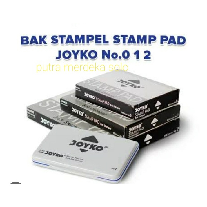 

Stamp Pad Joyko Bantalan Tinta Joyko nomor 0 nomor 1 nomor 2