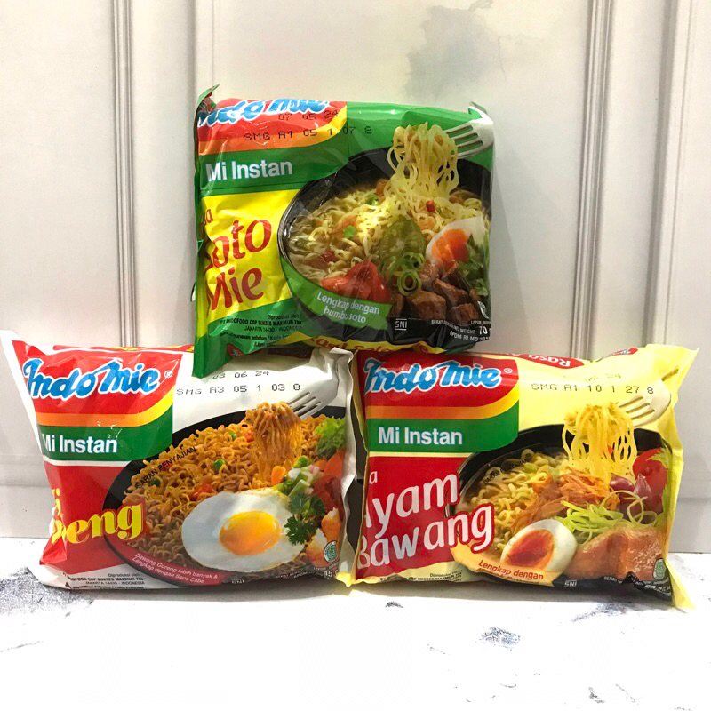 

Mina Mart❣️ Mi Instan Indomie Goreng dan Rebus Berbagai Macam Varian Rasa 85 gr