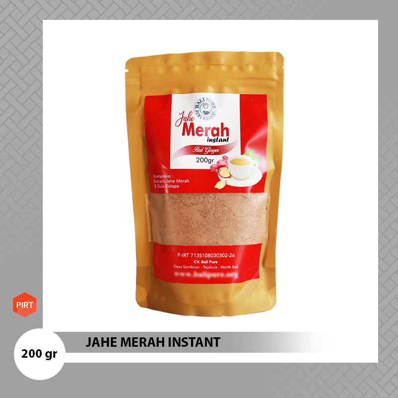 

Serbuk Jahe Merah Instan Bali Pure 200gr