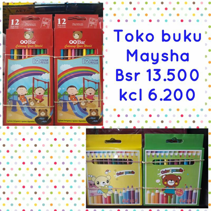 

Pensil warna isi 12 warna