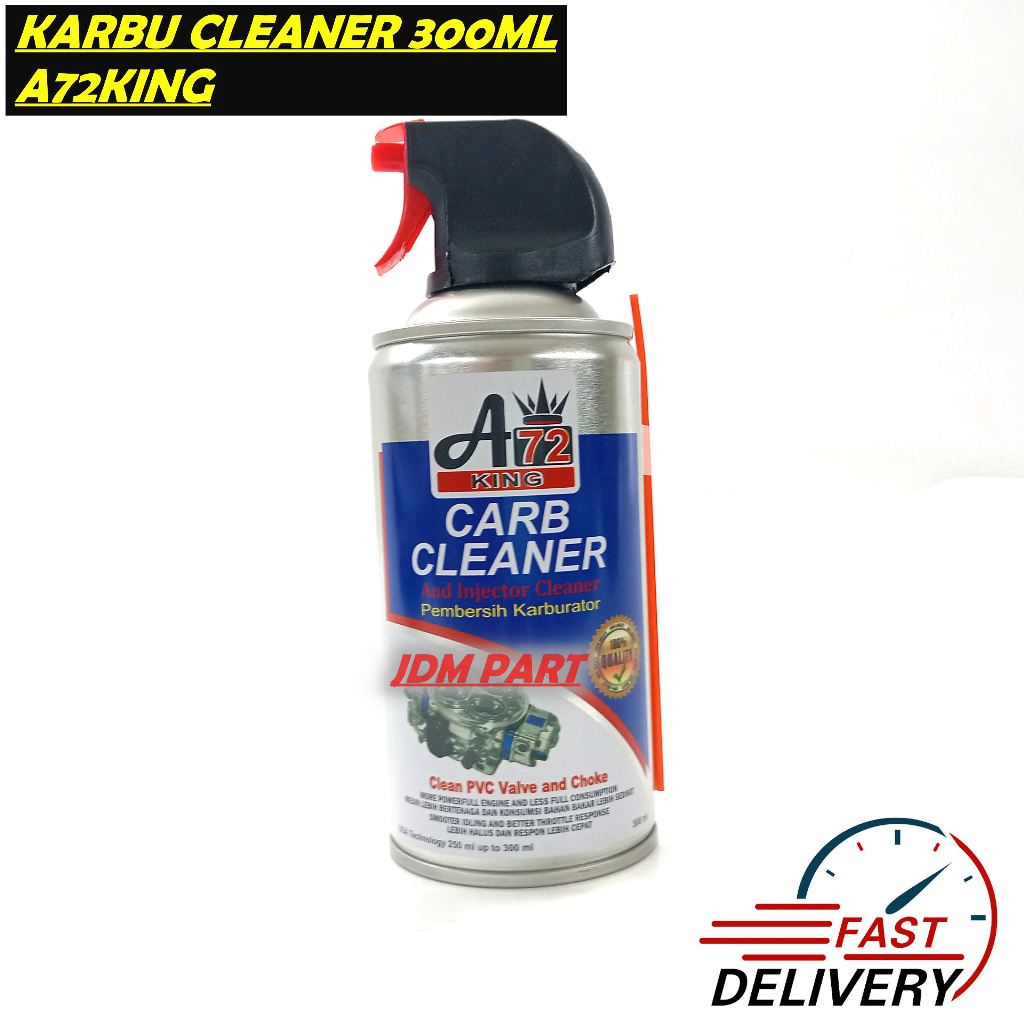CARB CLEANER A72 KING 300ML / KARBU CLEANER PEMBERSIH MOTOR / CARBU CLEANER 300ML /