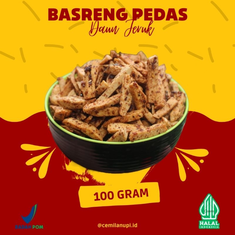 

CEMILANUPI.ID | BASRENG VIRAL PEDAS DAUN JERUK 100GR BASRENG SULTAN VIRAL PEDAS DAUN JERUK UKURAN 100GRAM GRATIS ONGKIR BAYAR DI TEMPAT