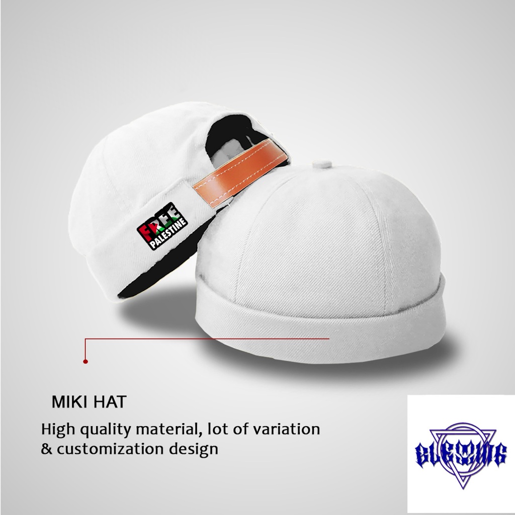 MIKAHAT TOPI PECI FREE PALESTINE SAVE PALESTINE BEBASKAN PALESTINE
