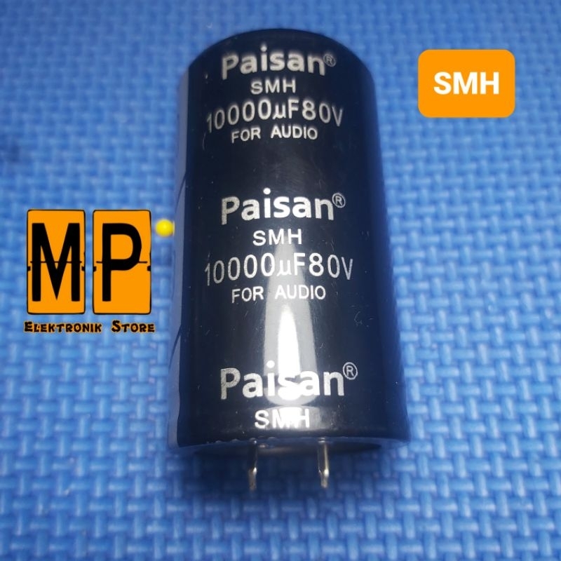 Kapasitor Elco elko Paisan 80V 10000uf SMH