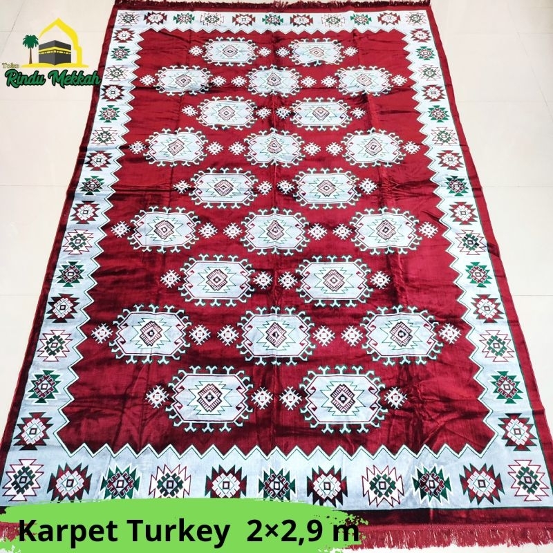 Karpet Turkey Ori Ukuran 2x3 Meter