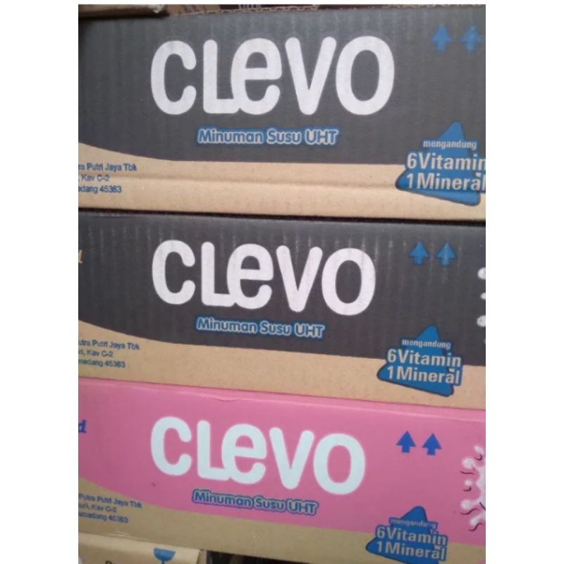 

Susu Clevo UHT 1 dus isi 40pcs