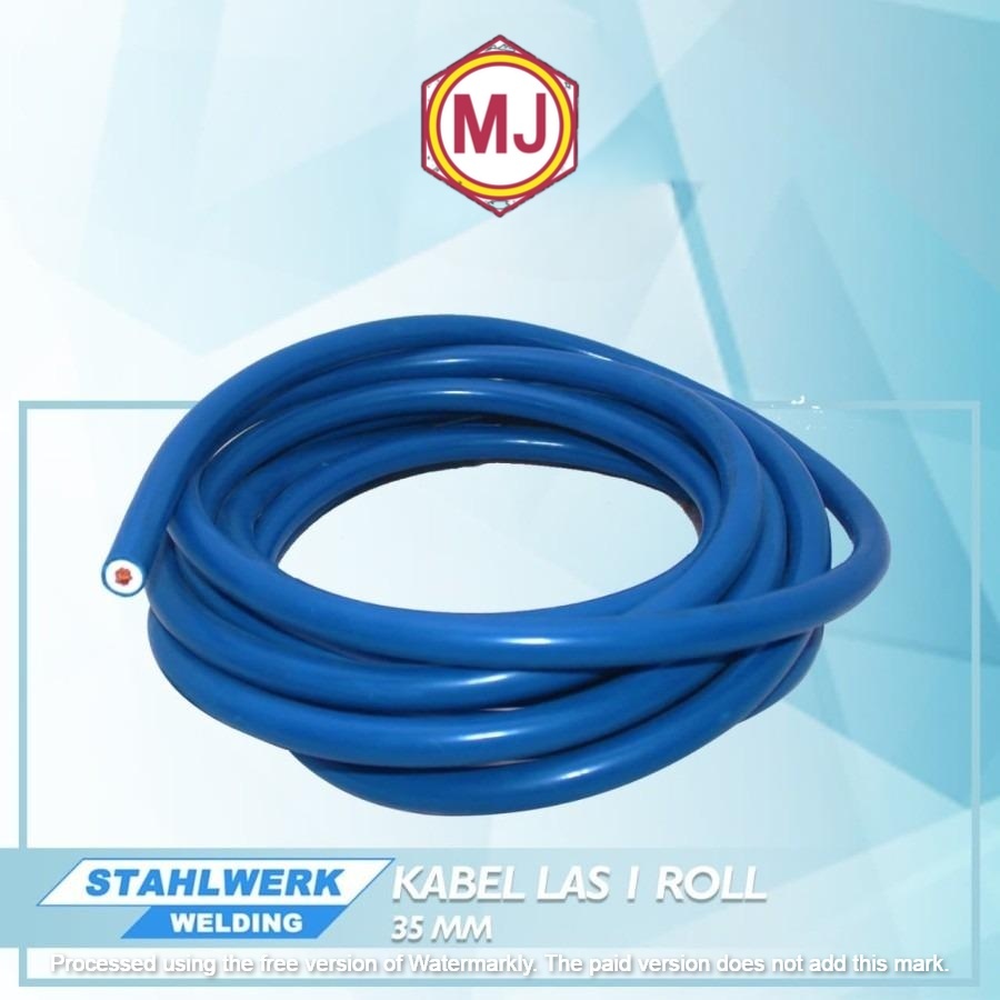 Kabel Las 35mm Stahlwerk full tembaga