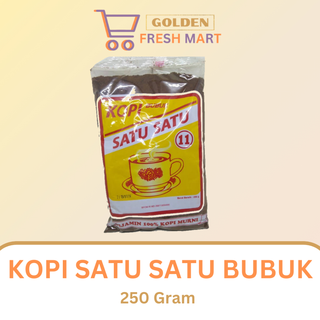 

KOPI SATU SATU BUBUK 250 GR