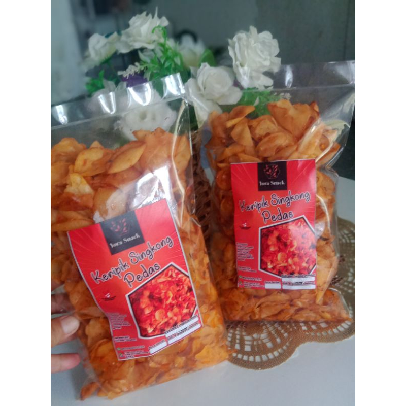 

keripik singkong pedas