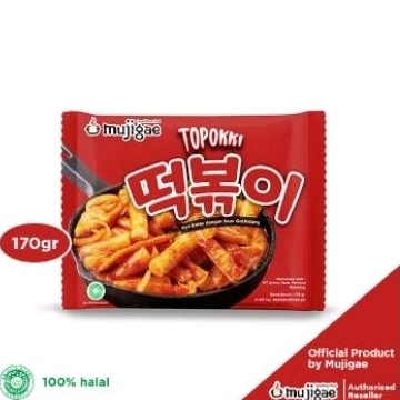 

mujigae topokki dengan saus gochujang 170 gram