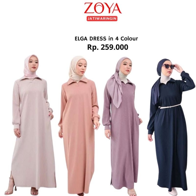 Elga Dress Zoya New