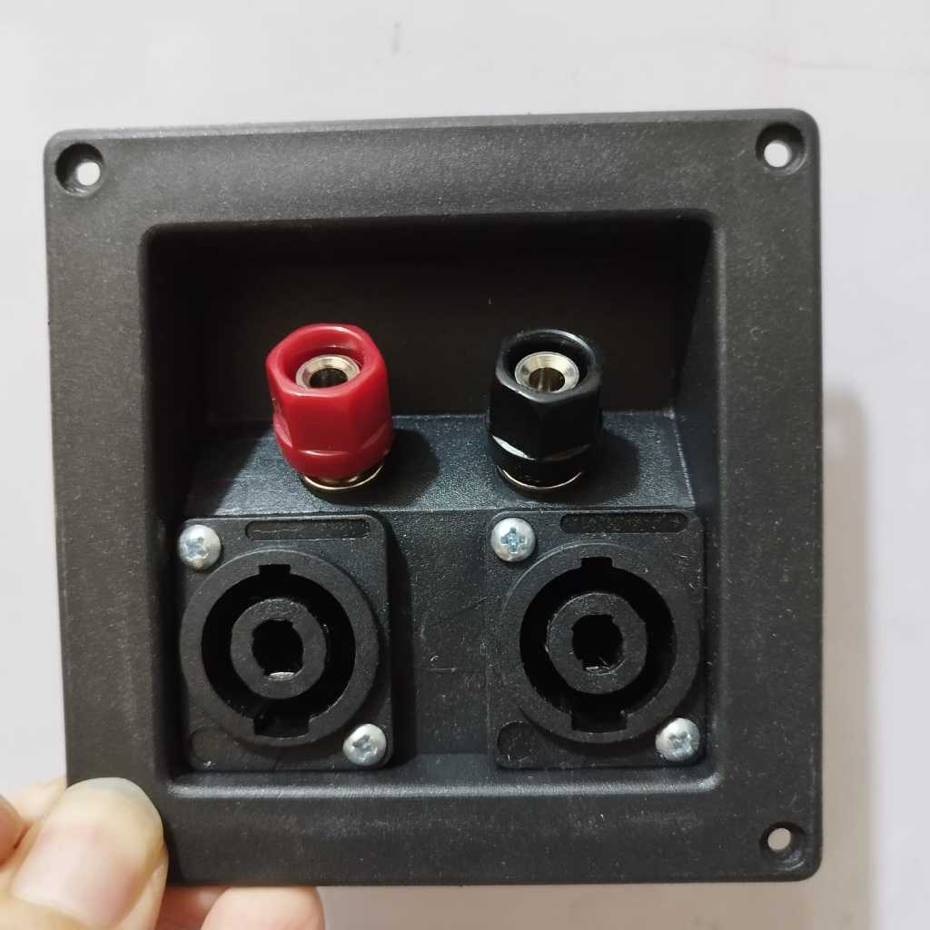 Terminal Spikon Spikon Terminal Box Speaker 2 In 1 Spikon