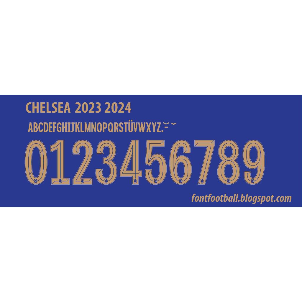 custome nameset chelsea 2023-2024 cup edition