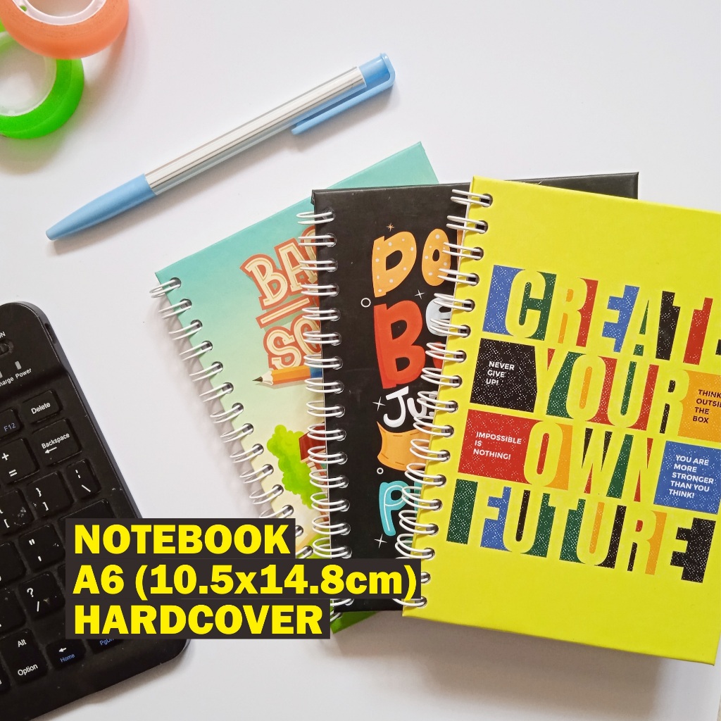 

NOTEBOOK A6 HARDCOVER SEMINAR SEKOLAH KANTOR LAMINASI CUSTOM DESAIN