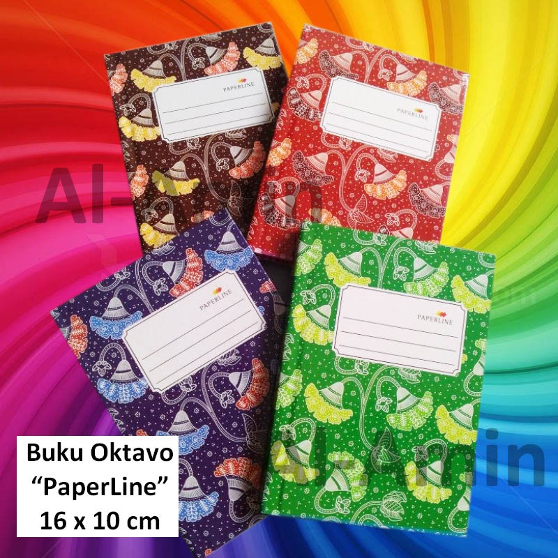 

Buku Octavo Hardcover "Paperline" isi 100 lbr