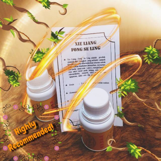 Xie Liang Fong Se Ling bahan herbal alami | Obat Rematik Nyeri Otot Asam Urat Pegal Linu