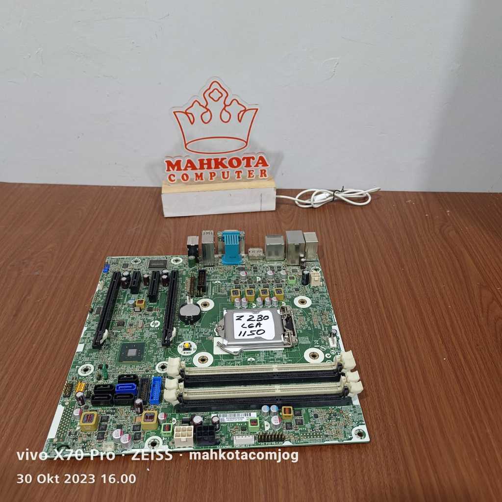 Mainboard /  Motherboard CPU HP Z230 SFF Workstation Soket 1150