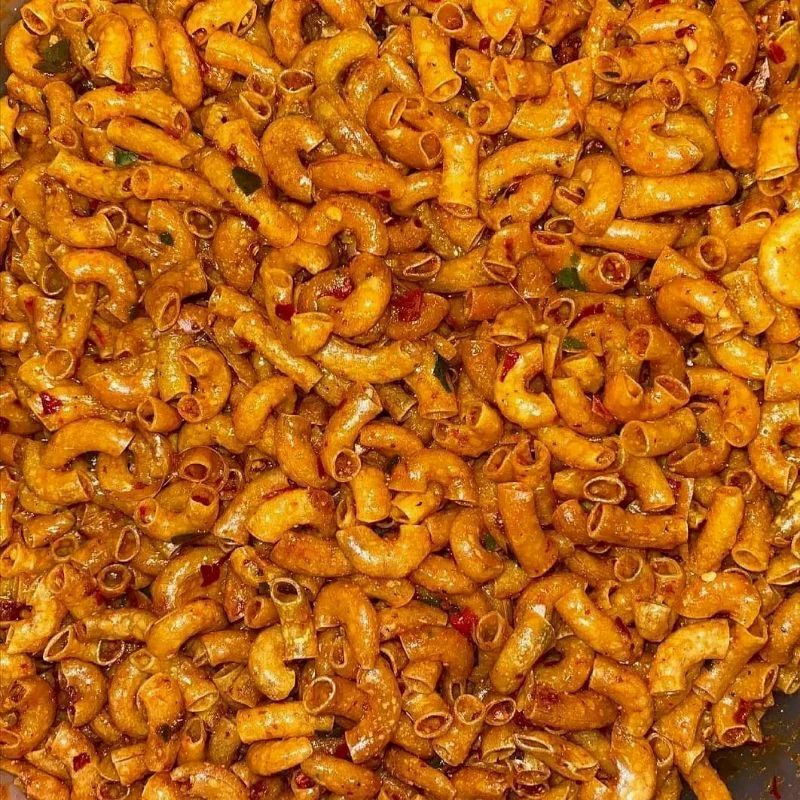 

makaroni pedas daun jeruk